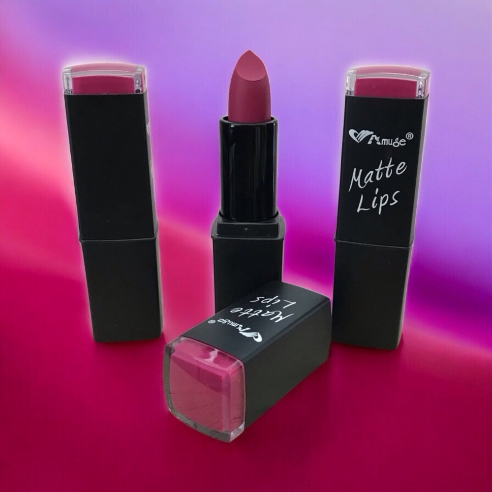 🆕3pcs Amuse Matte Lips Lipstick